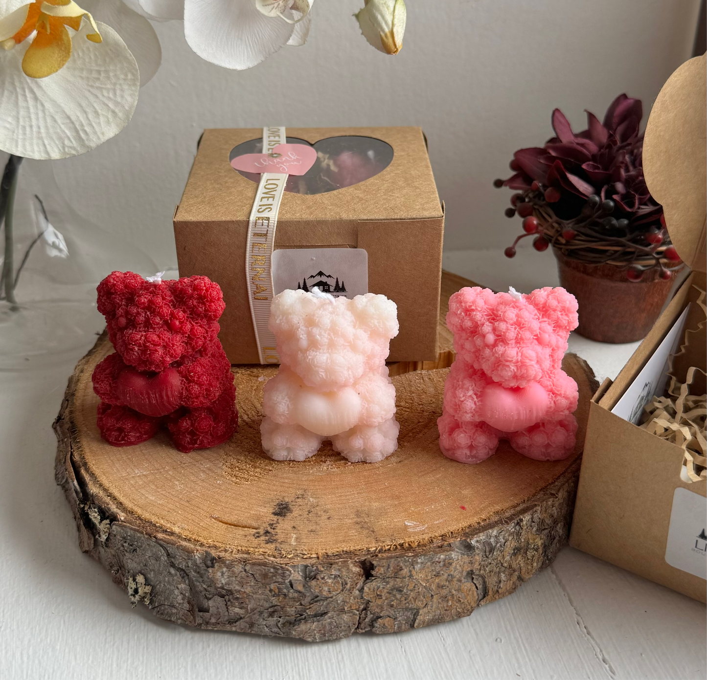 Coffret : ourson d’amour