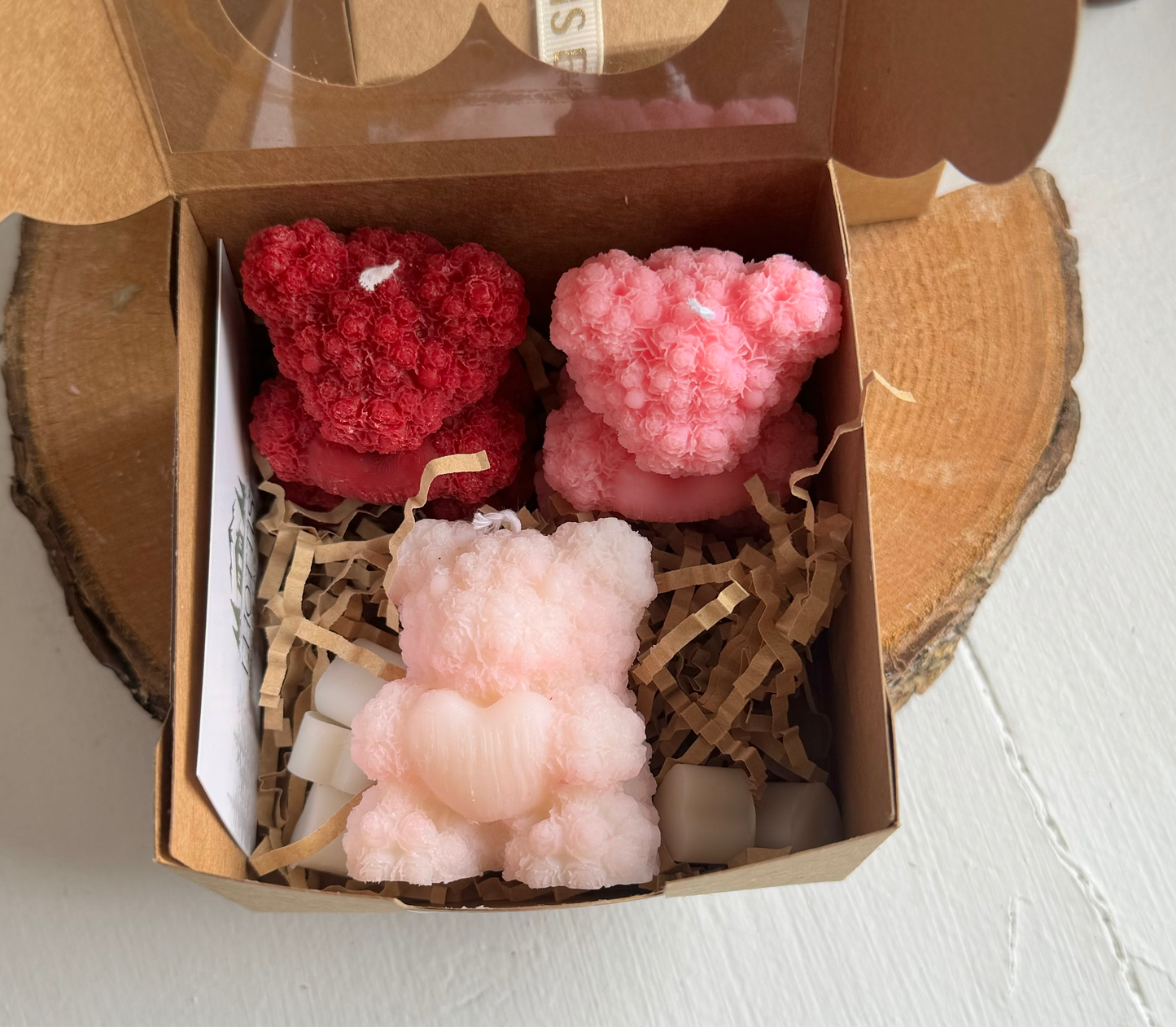 Coffret : ourson d’amour